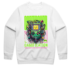 Cyberpunk "Gamification" T-Shirt – Futuristic Gaming Tech Design