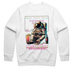 Retro Astronaut Gamer T-Shirt – "Nostalgia Space Invaders" Arcade Tee