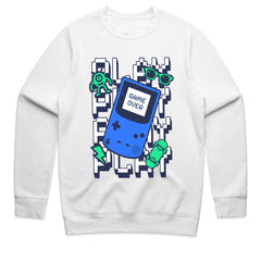 Retro Handheld Gamer T-Shirt – "Play Play Play" Pixel Art Tee