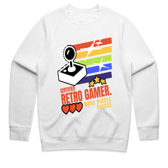 Certified Retro Gamer T-Shirt – Classic Arcade Joystick & Pixel Art