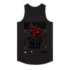 Crimson Identity: Be Your Self Rose Tee