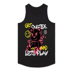 Play Mode: Graffiti Bear Vibes Tee