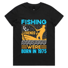 Fishing Legends Were Born in 1975 T-Shirt