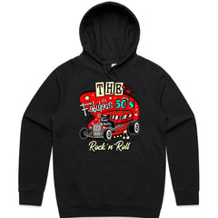 The Fabulous 50s Rock ‘n’ Roll Hot Rod T-Shirt – Vintage Sock Hop & Classic Car Tee