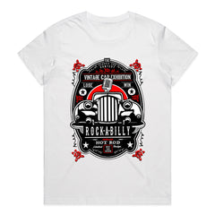 Rockabilly Hot Rod T-Shirt | 50s Retro Vintage Classic Car Design