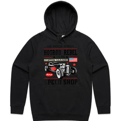 Hot Rod Rebel Vintage Classic Car T-Shirt – 1950s Rockabilly Custom Garage Tee