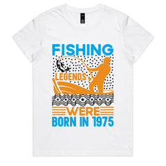 Fishing Legends Were Born in 1975 T-Shirt