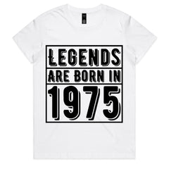 Legends Were Born in 1975 T-Shirt