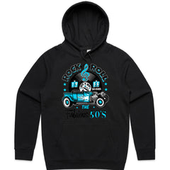 Rock & Roll 1956 Hot Rod T-Shirt – Retro 50s Sock Hop Classic Car Tee