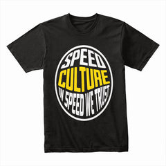 Speed Culture – In Speed We Trust Racing T-Shirt