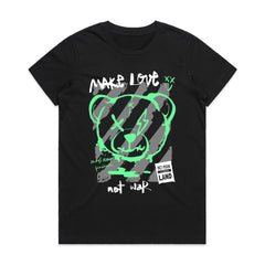 Peace Graff: Make Love Not War Tee