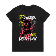 Play Mode: Graffiti Bear Vibes Tee