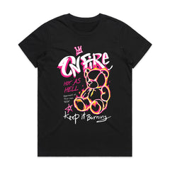 Blaze Bear: On Fire Street Tee