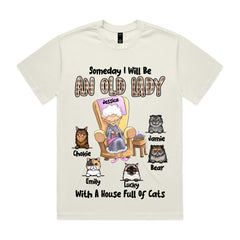 Someday I Will Be an Old Lady with a House Full of Cats T-Shirt