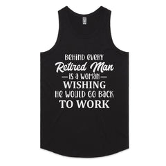 Behind Every Retired Man