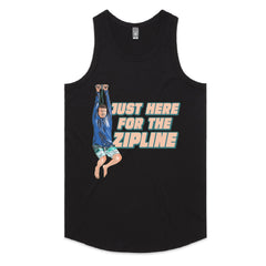 Just Here for the Zipline T-Shirt