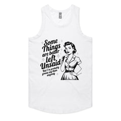 Some Things Are Better Left Unsaid