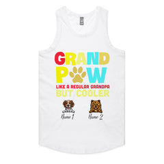 Grand Paw Like a Regular Grandpa But Cooler T-Shirt