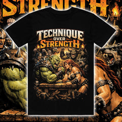 TECHNIQUE OVER STRENGTH