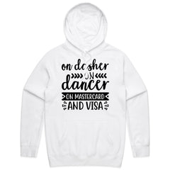 On Dasher, On Dancer, On Mastercard and Visa T-Shirt