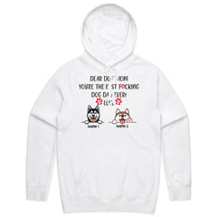 Personalized Best F**king Dog Dad Ever T-Shirt