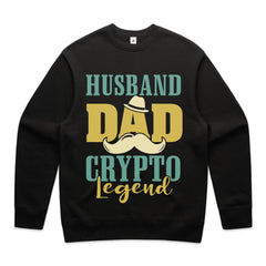 Husband Dad Crypto Legend T-Shirt