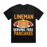 Lineman – Serving Free Pancakes