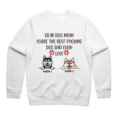Personalized Best F**king Dog Dad Ever T-Shirt