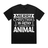 Merry Christmas Ya Filthy Animal T-Shirt