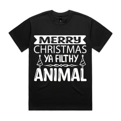 Merry Christmas Ya Filthy Animal T-Shirt