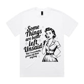 Some Things Are Better Left Unsaid