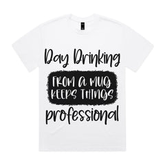 Day Drinking From a Mug Keeps Things Professional