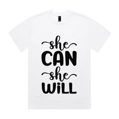 She Can, She Will