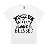 Joyful, Merry, and Blessed T-Shirt