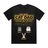 The Best Cat Dad in the Galaxy T-Shirt