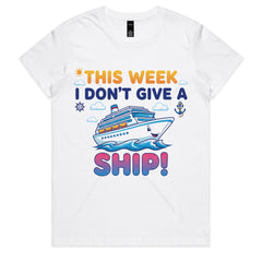 This Week I Don’t Give a Ship!