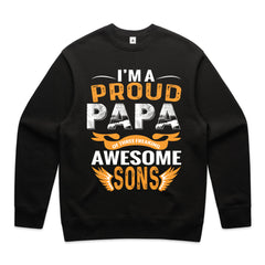 I’m a Proud Papa of Three Awesome Sons T-Shirt