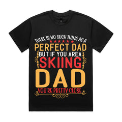 Skiing Dad β Almost Perfect T-Shirt