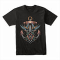 Anchor of Serenity: Nautical Spirit Streetwear Tee
