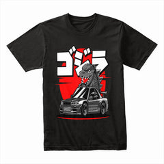 Godzilla GT-R JDM King T-Shirt – Kaiju Meets Skyline Tee