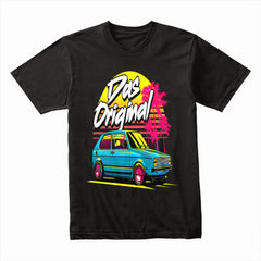 Das Original Retro VW T-Shirt — Neon MK1 Vibes Edition