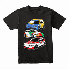 Civic EG6 Livery Legends T-Shirt — JDM Race Edition