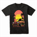 Retro Vibes GTI T-Shirt — Sunset Euro Scene Edition