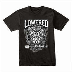 Lowered Lifestyle — Tiger Coilover Street Scene T-Shirt