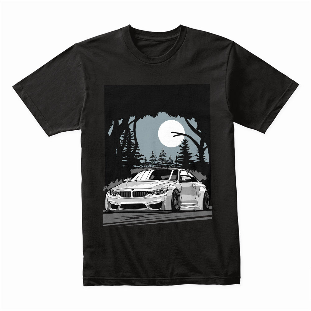 Midnight Drift — BMW M Series Scenic T-Shirt