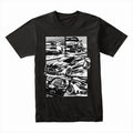 Muscle Machine Comic Strip T-Shirt — The Power of Performance