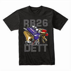 RB26DETT Powerhouse — JDM Skyline Engine Legend T-Shirt