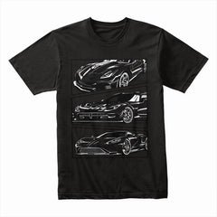 American Supercar Trio — Corvette & GT Performance T-Shirt