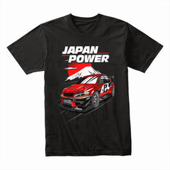 Japan Power Evo – Red Mitsubishi JDM Drift T-Shirt