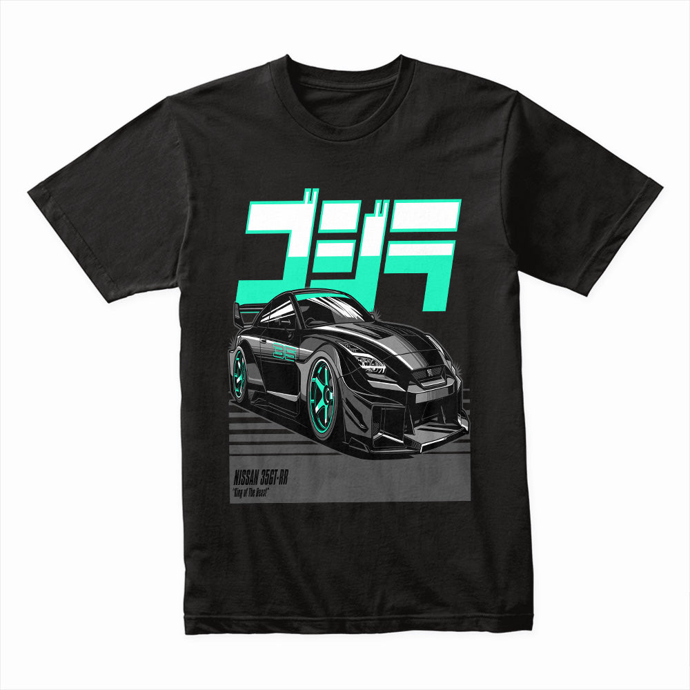 Godzilla R35-RR – King of the Beast JDM T-Shirt